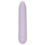 California Exotics First Time Mini Vibe - beginner-friendly straight mini vibrator has a tapered tip, multispeed vibrations and a silky-smooth velvet coating. Purple