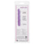 First Time Power Swirl - powerful vibrator has a velvety soft coating over its sensually contoured body & multi-speed vibrations. Purple, back of package
