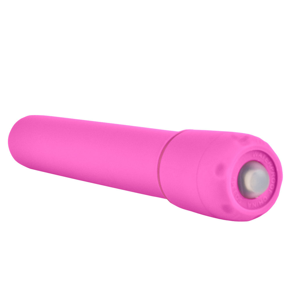  First Time Power Tingler Bullet Vibrator has 3 thrilling vibration speeds in a compact body for amazing stimulation & pleasure on the go. Pink. (3)