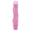 First Time Softee Lover Vibrator w/ Ribbed Contoured Sleeve - powerful multi-speed vibrations with a ribbed jelly-like sleeve. Pink
