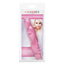 First Time Softee Lover Vibrator w/ Ribbed Contoured Sleeve - powerful multi-speed vibrations with a ribbed jelly-like sleeve. Pink 3