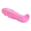 First Time - Softee Pleaser - G-spot vibrator includes a jelly sleeve w/ an angled tip for precise G-spot stimulation & spiralling ridges. Pink 2