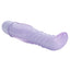 First Time - Softee Pleaser - G-spot vibrator includes a jelly sleeve w/ an angled tip for precise G-spot stimulation & spiralling ridges. Purple 2