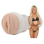 This male masturbator from Fleshlight Girls is modelled after the vulva of petite blonde pornstar Elsa Jean w/ her unique Tasty texture.