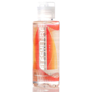 Fleshlight's water-based Fleshlube Fire lubricates & adds a warming sensation for more stimulation.