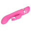 Foreplay Frenzy Bunny Vibrator is contoured, flexible & features a curved G-spot tip with a clitoral teaser rabbit. Pink 5