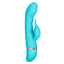 Foreplay Frenzy Teaser - has a contoured G-spot head, flexible ridged body & a dolphin shaped clitoral teaser. Blue 2
