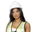 Forplay Handsy Construction Worker Costume Hard Hat has a plain, unlabelled design that preserves your hairstyle & is the perfect accessory to finish a sexy construction worker costume.