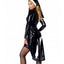 Forplay Saintlike Seductress Sexy Nun Costume has a form-fitting high-low top, high-waisted panties & nun veil, all in latex-like vinyl for a fetishwear shine. (6)