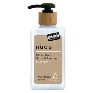 This cool & clear water-based lubricant feels natural & is long-lasting for an unbeatable glide that's compatible w/ condoms & adult toys.