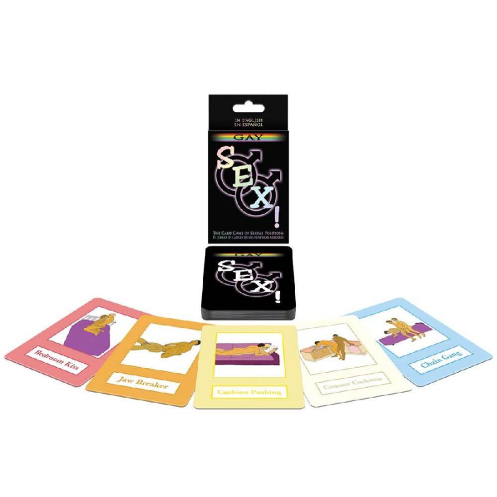 Gay Sex Card Game of Sexual Positions for Adult Male Couples