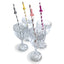Glitterati Penis Party Glittering Tall Straws suits long glasses & comes in metallic gold, silver, rose gold & pink glitter finishes to liven up hens' parties & more. (2)