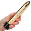 Naughty Bits - Gold Dicker - powerful personal vibrator has a straight shaft that delivers 10 awesome vibration patterns anywhere you want them. Gold 2