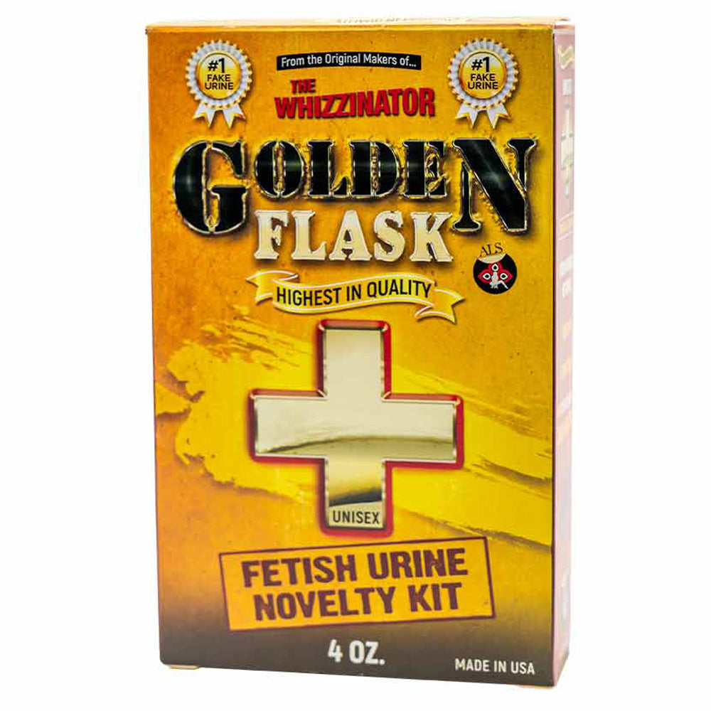 Golden Flask Fetish Fake Urine Novelty Kit For Golden Showers Sexyland golden-flask-fetish-fake-urine-novelty-kit-for-golden-showers-sexyland