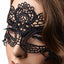 Greygasms - The Enchanted Black Lace Mask - delicate black masquerade mask has an intricate lace design & adds a touch of erotic elegance. 