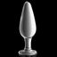  Icicles No. 26 Slim Glass Anal Plug has a tapered tip + a slim body for easy entry & is suitable for temperature play. (2)