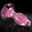 Icicles No. 90 Mini Glass Anal Plug With Suction Cup is made from seamlessly smooth glass & has a tapered tip for easy entry + an optional flexible silicone suction cup base. 2