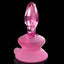 Icicles No. 90 Mini Glass Anal Plug With Suction Cup is made from seamlessly smooth glass & has a tapered tip for easy entry + an optional flexible silicone suction cup base. 3