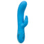 Insatiable G - Inflatable G-Bunny - inflatable rabbit vibrator has a curved shaft with 4 modes of inflation in the G-spot head & a 7-mode triple-pronged clitoral bunny. Blue