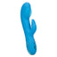 Insatiable G - Inflatable G-Bunny - inflatable rabbit vibrator has a curved shaft with 4 modes of inflation in the G-spot head & a 7-mode triple-pronged clitoral bunny. Blue 4