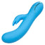 Insatiable G - Inflatable G-Bunny - inflatable rabbit vibrator has a curved shaft with 4 modes of inflation in the G-spot head & a 7-mode triple-pronged clitoral bunny. Blue 10