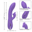 Insatiable G - Inflatable G-Flutter - inflatable rabbit vibrator has a curved shaft with 4 modes of inflation in the G-spot head & a 7-mode triple-winged clitoral arm. Purple 11