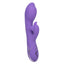 Insatiable G - Inflatable G-Flutter - inflatable rabbit vibrator has a curved shaft with 4 modes of inflation in the G-spot head & a 7-mode triple-winged clitoral arm. Purple 3