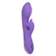 Insatiable G - Inflatable G-Flutter - inflatable rabbit vibrator has a curved shaft with 4 modes of inflation in the G-spot head & a 7-mode triple-winged clitoral arm. Purple 4