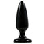 Jelly Rancher Pleasure Anal Plug - Medium is made of flexible TPE & has a tapered tip for comfortable insertion + a suction cup base for hands-free fun. Black.