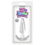 Jelly Rancher - Smooth T-Plug makes anal play fun & comfortable, even for beginners! Tapered for easy insertion with flared rocking base for safe removal. Clear-package.
