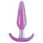 Jelly Rancher - Smooth T-Plug makes anal play fun & comfortable, even for beginners! Tapered for easy insertion with flared rocking base for safe removal. Purple.