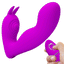 Pretty Love - Josephine G-Spot & Clitoral Thumping Vibrator cups you from G-spot to clitoris & delivers 12 vibration modes + 4 pulse settings w/ dual motors. GIF.
