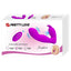 Pretty Love - Josephine G-Spot & Clitoral Thumping Vibrator cups you from G-spot to clitoris & delivers 12 vibration modes + 4 pulse settings w/ dual motors. Package.