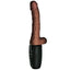 King Cock Plus 7.5" Triple Threat Thrusting, Warming Vibrating Dildo warms to body temperature in minutes for an experience that feels like the real deal. With 7 thrusting patterns and 7 vibration modes to choose from, you'll love that you can use the 3-button controls to toggle your settings independently or together to create your perfect pleasure pattern. 2