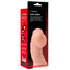 Kokos 6.5" Realistic Textured Cock Extension Sleeve With Firm Core increases girth by 1.5cm & sets your length at 6.5" w/ a trimmable firm core to complement your natural erect or flaccid size.  Package. (2)