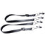 Master Series Spread - Labia Spreader Straps With Clamps - keep your partner's genitals ultra-sensitive & helplessly exposed w/ adjustable tension, pulling & pinching intensity. (2)
