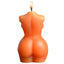 LaCire Curvy Female Drip Candle - Torso Form I is sculpted in the shape of a full-figured woman's torso + pelvis & is suitable for temperature/wax play or as home decor. (2)