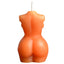 LaCire Curvy Female Drip Candle - Torso Form I is sculpted in the shape of a full-figured woman's torso + pelvis & is suitable for temperature/wax play or as home decor. (3)