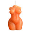LaCire Curvy Female Drip Candle - Torso Form I is sculpted in the shape of a full-figured woman's torso + pelvis & is suitable for temperature/wax play or as home decor. (4)