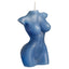 LaCire Female Drip Candle - Torso Form III resembles a slender but curvy female's figure from the torso to the pelvis. Suitable for temperature/wax play or as home decor.