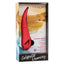 California Dreaming - Laguna Beach Lover - flexible vibrator features a textured tongue-like tip that flickers over your body with 3 licking speeds & 10 vibration functions. Orange, box
