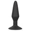Large Silicone Inflatable Plug. This anal plug has a suction cup & an easy-squeeze hand bulb to inflate the plug. Black 3