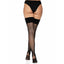 Leg Avenue Lucy Comfort-Fit Fishnet Thigh-High Stockings are made from breathable micro net & have wide thigh bands for a comfortable finish that won't dig into your skin. (3)