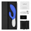 Lelo Ina Wave 2 - Triple-Action Massager -strokes your G-spot with 12 come-hither motions & vibration patterns while stimulating your clitoris with 30% more power. Blue 4
