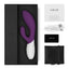 Lelo Ina Wave 2 - Triple-Action Massager -strokes your G-spot with 12 come-hither motions & vibration patterns while stimulating your clitoris with 30% more power. Plum 3