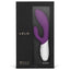 Lelo Ina Wave 2 - Triple-Action Massager -strokes your G-spot with 12 come-hither motions & vibration patterns while stimulating your clitoris with 30% more power. Plum 4