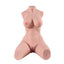  Life-Size Poseable Female Torso Sex Doll Masturbator has a textured vagina & anus, plus usable breasts, realistic feeling skin & poseable metal skeleton. (7)