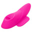 Lock-N-Play Remote Control Clitoral Flicker Panty Vibrator - has magnetic wings to hold it in place & 12 vibration modes to make the tongue-like paddle lick over your clitoris like oral sex. 3