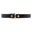 Love in Leather Heart Buckle Leather Collar is made from lightly padded unlined grained leather w/ gold metal hardware including a central D-ring & cute heart-shaped buckle. (5)