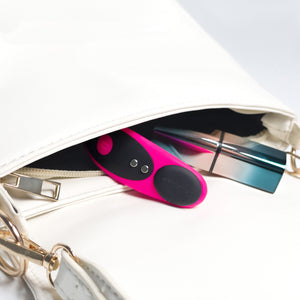 Lovense Ferri Bluetooth Panty Vibrator. Lovense's Ferri is a panty vibrator that secures w/ a magnetic clip & stimulates the clitoris hands-free! App-compatible for more ways to play. Usage scenario. (2)